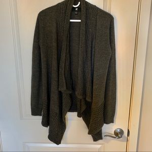 Grey Cardigan Sweater